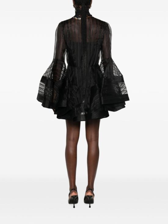 26FW 짐머만 미디 원피스 0250DF261BLK BLACK - ZIMMERMANN