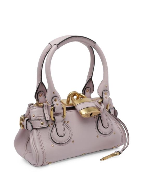 26FW 끌로에 스몰 그레인드 레더 패딩턴 백 CH26SS805P756F8 LILAC - CHLOE