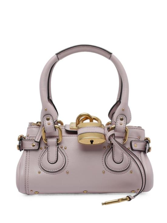 26FW 끌로에 스몰 그레인드 레더 패딩턴 백 CH26SS805P756F8 LILAC
