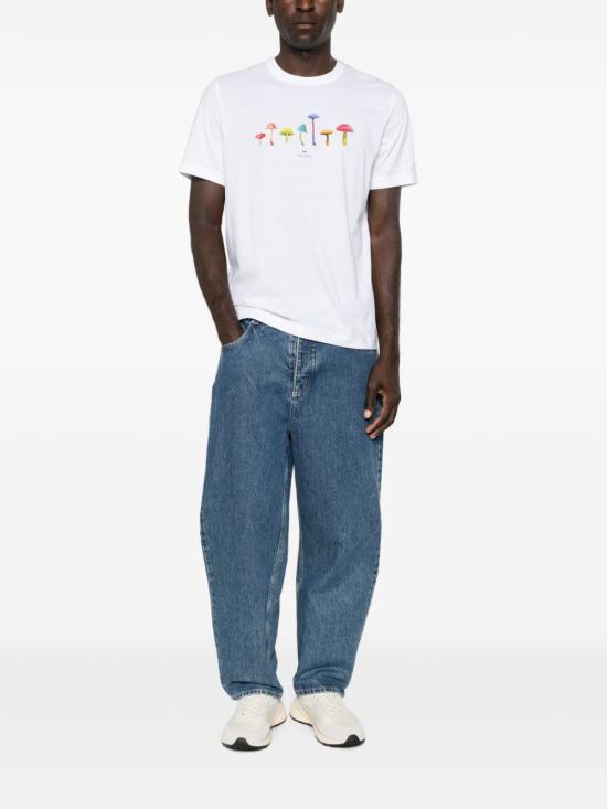 26FW 폴 스미스 지브라 패치 반팔 M2R011RWP607701 WHITE - PAUL SMITH