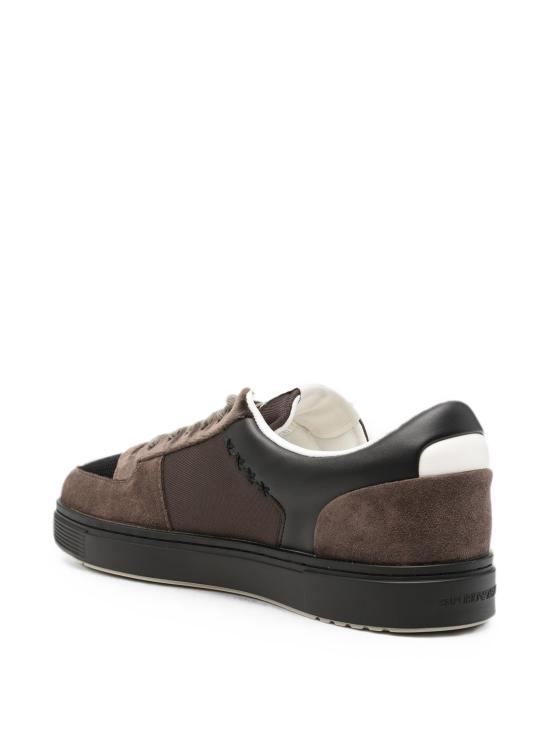26FW 엠포리오 아르마니 스니커즈 EM005293AF23155 M6489DKBROWN - EMPORIO ARMANI