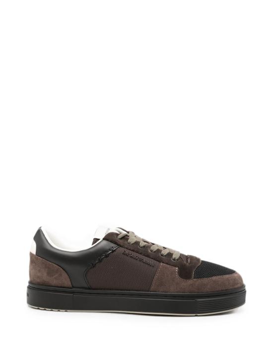 26FW 엠포리오 아르마니 스니커즈 EM005293AF23155 M6489DKBROWN