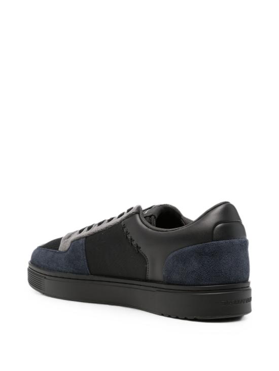 26FW 엠포리오 아르마니 스니커즈 EM005293AF23155 MZ312BLACKNAV - EMPORIO ARMANI