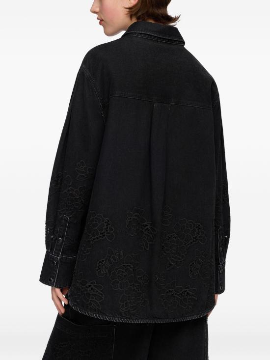 26FW 가니 셔츠 A1040313 055BLACKWASH - GANNI