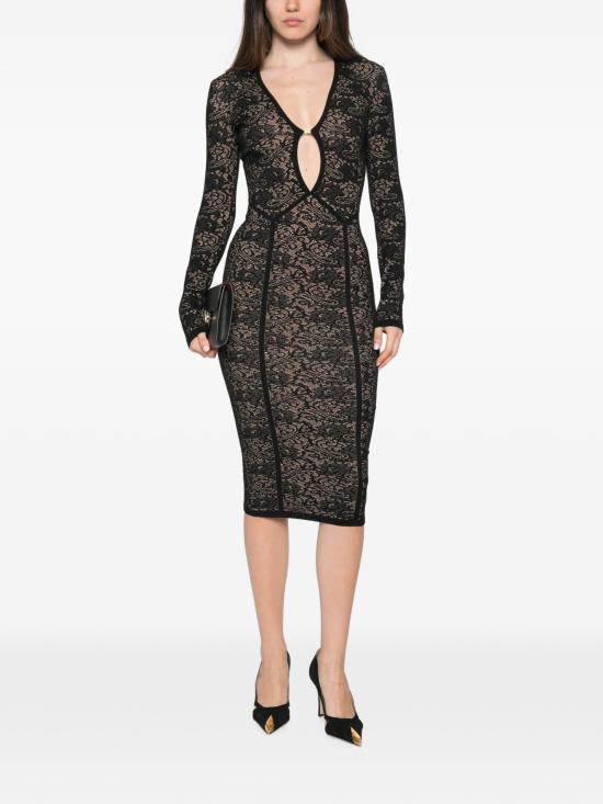 26FW 엘리자베타프랜치 미디 스커트 AM26Q66E2 FR9NEROPELLE - ELISABETTA FRANCHI