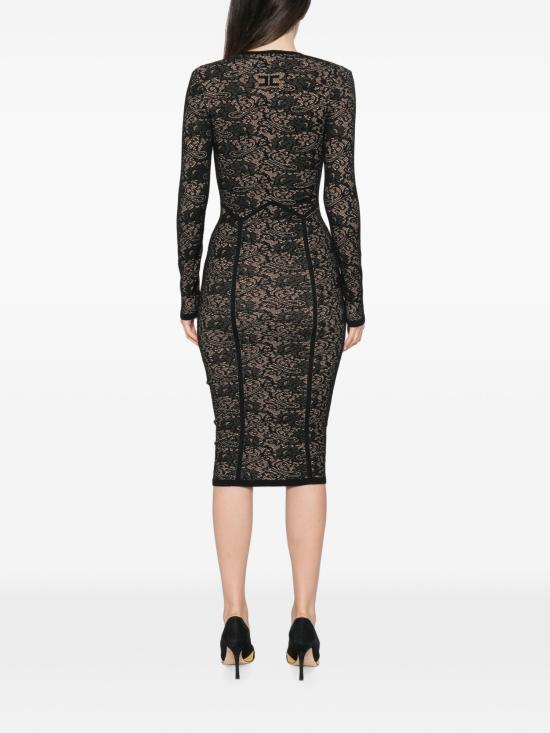 26FW 엘리자베타프랜치 미디 스커트 AM26Q66E2 FR9NEROPELLE - ELISABETTA FRANCHI
