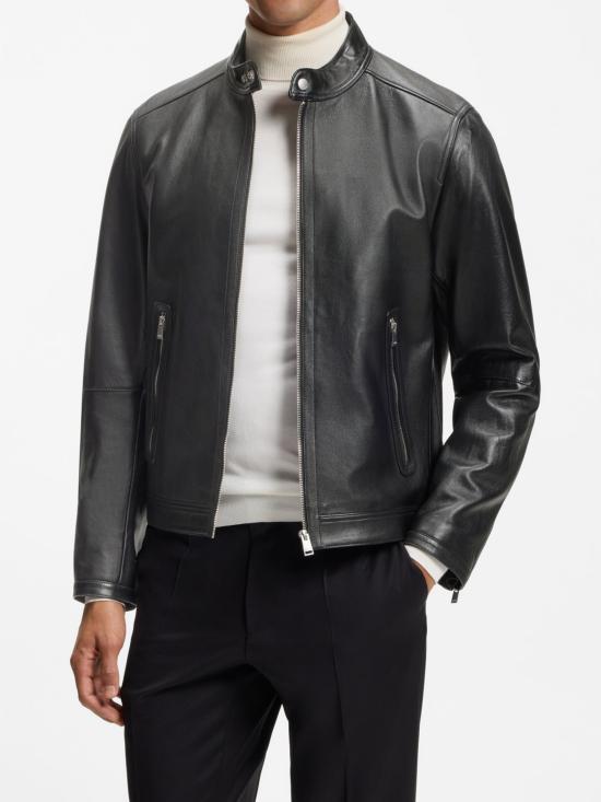 26FW 휴고보스 가죽 자켓 50564586 001 - HUGO BOSS