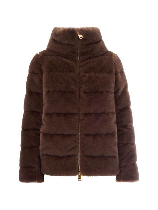 26FW 에르노 밍크 퍼 이펙트 재킷 밍크 퍼 이펙트 재킷 PI002283D12941 8810FONDENTE