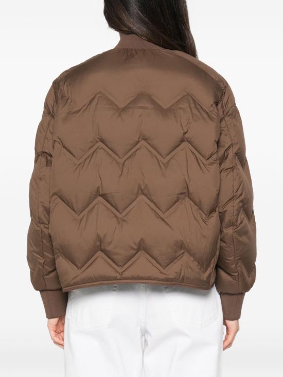 26FW 에르마노 숏패딩 D49EA005EX0 MFB76CACAO - ERMANNO