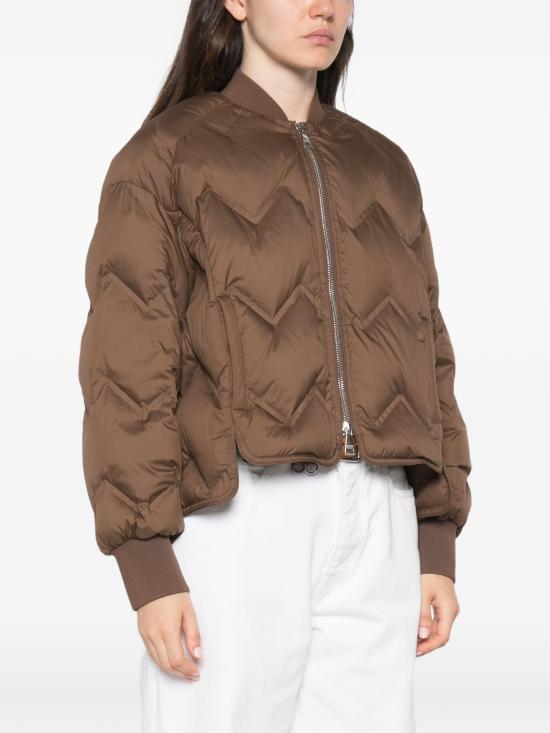 26FW 에르마노 숏패딩 D49EA005EX0 MFB76CACAO - ERMANNO