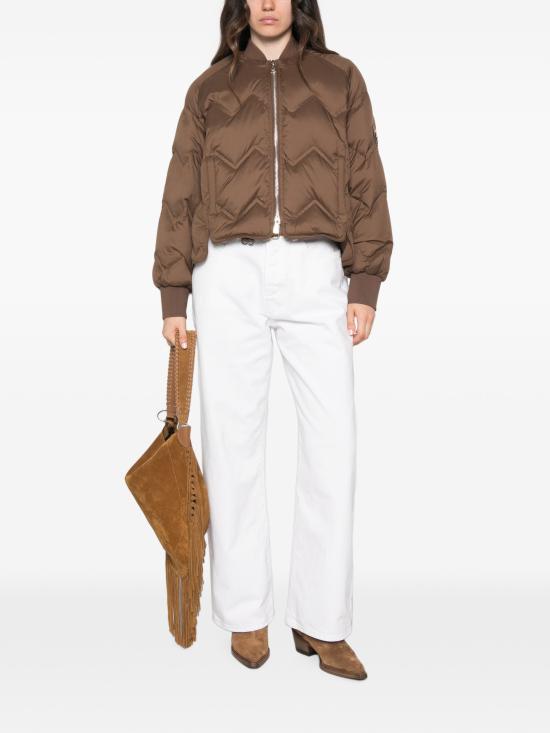 26FW 에르마노 숏패딩 D49EA005EX0 MFB76CACAO - ERMANNO