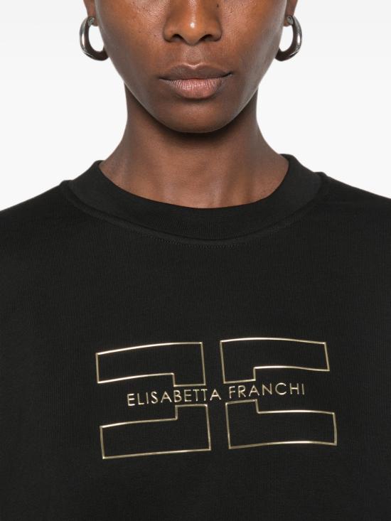 26FW 엘리자베타프랜치 스웨터 MD05P66E2 110NERO - ELISABETTA FRANCHI