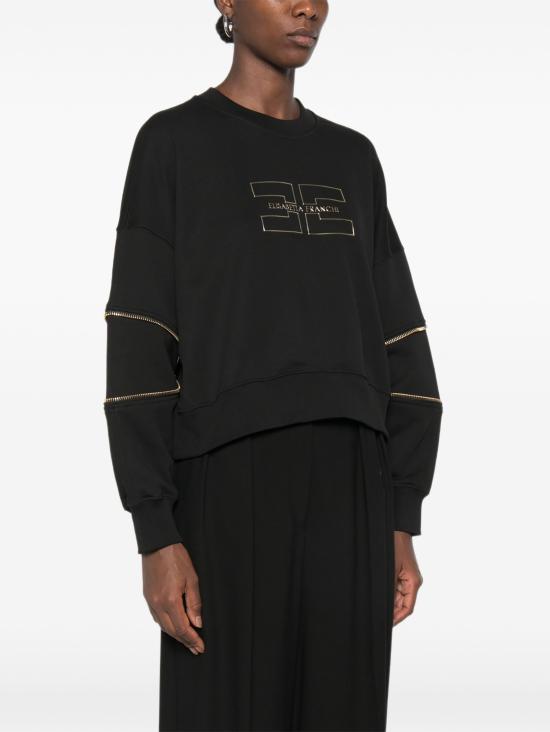 26FW 엘리자베타프랜치 스웨터 MD05P66E2 110NERO - ELISABETTA FRANCHI