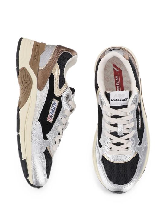 26FW 오트리 HYPERWAY 하이퍼웨이 스니커즈 HYLWEM06 EM06SILVBLK - AUTRY