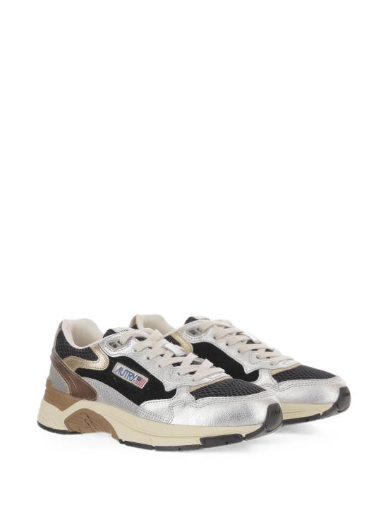 26FW 오트리 HYPERWAY 하이퍼웨이 스니커즈 HYLWEM06 EM06SILVBLK - AUTRY