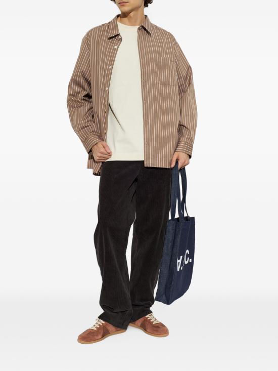 26FW 아페쎄 X 아식스 스트레이트 팬츠 COHBBH09234 LZAFALSEBLACK - A.P.C. X ASICS