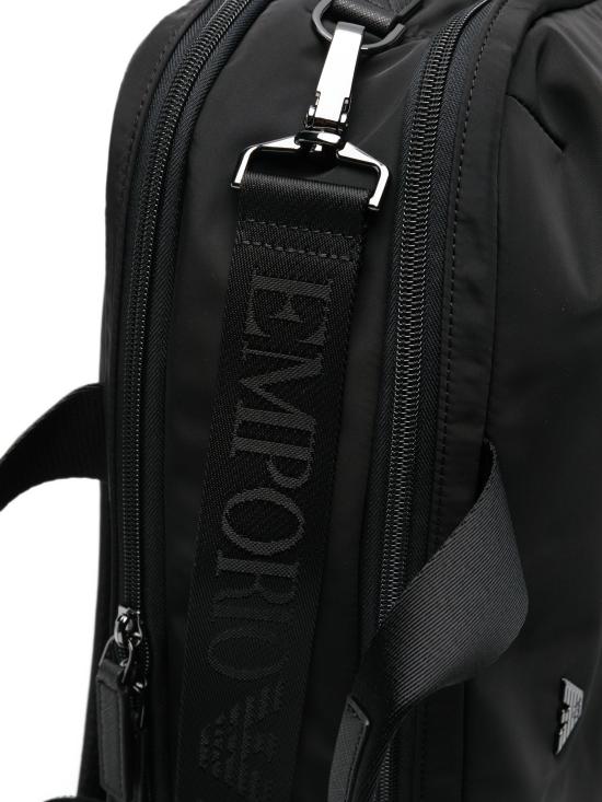 26FW 엠포리오 아르마니 백팩 EM004501AF28784 UC001BLACK - EMPORIO ARMANI