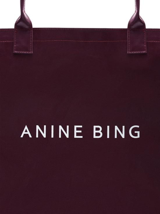 26FW 애니빙 토트백 A1312642BGN28 BURGUNDYFIG - ANINE BING