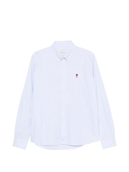 26FW 아미 ADC버튼 다운 셔츠 BFUSH063CO0087 475BLEUBLANC