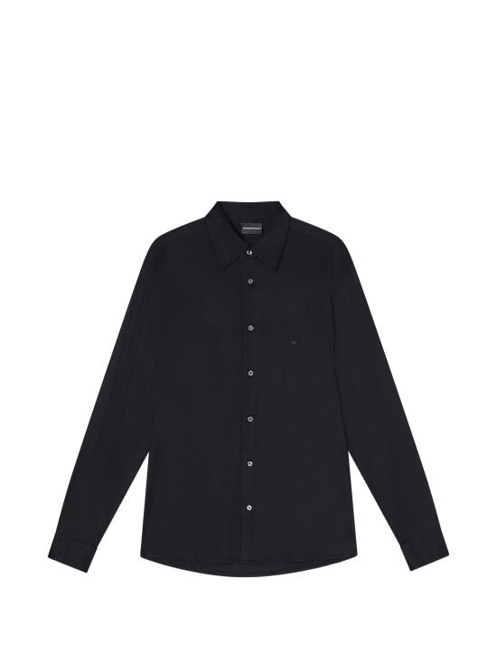 26FW 엠포리오 아르마니 긴팔 셔츠 EM004604AF10017 UC001BLACKBEA