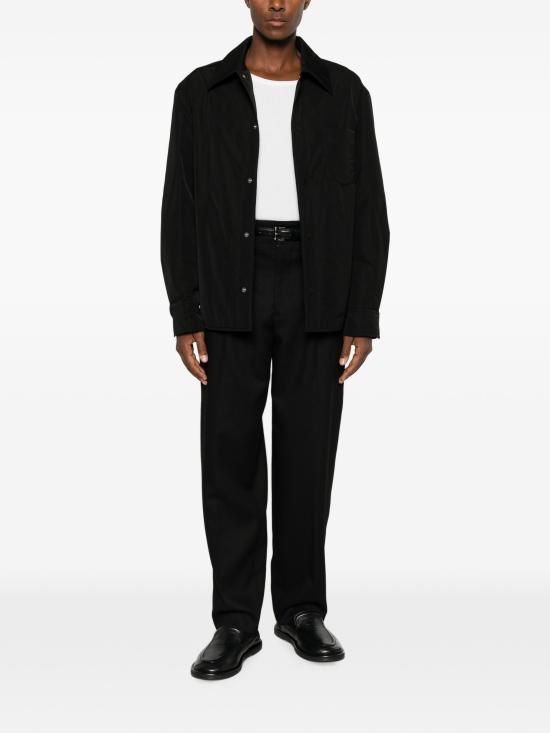 26FW 아미 긴팔 셔츠 HJK829PL0117 001NOIR - AMI