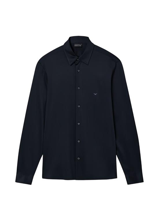 26FW 엠포리오 아르마니 긴팔 셔츠 EM004604AF10017 UB118BLUENAVY