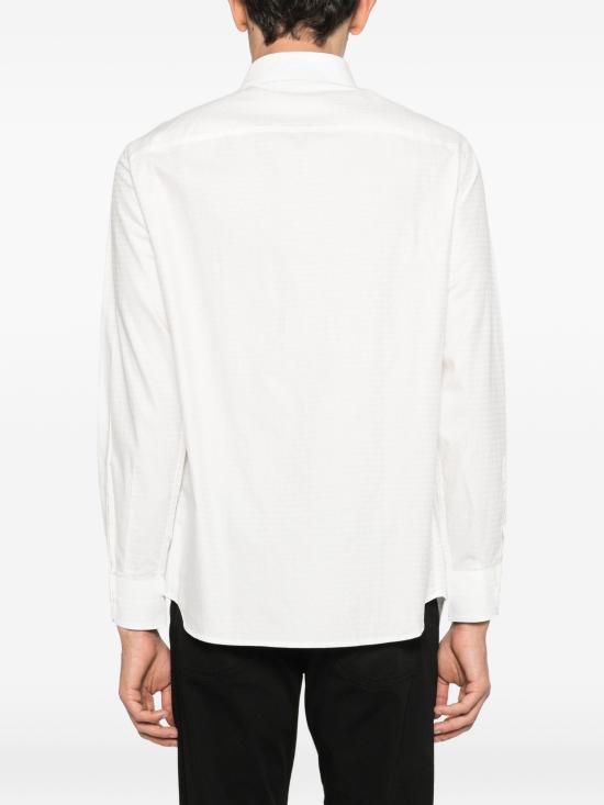 26FW 엠포리오 아르마니 긴팔 셔츠 EM001537AF18123 F0136OFFWHITE - EMPORIO ARMANI