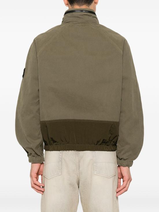 26FW 스톤 아일랜드 코튼 나일론 오버셔츠 자켓 L2S151200039S0482 V005GMILITARY - STONE ISLAND