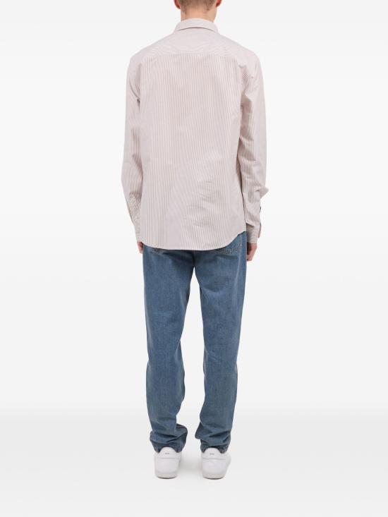 26FW 아페쎄 X 아식스 긴팔 셔츠 COHOCH12651 CABCAMEL - A.P.C. X ASICS