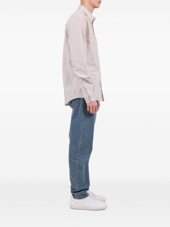 26FW 아페쎄 X 아식스 긴팔 셔츠 COHOCH12651 CABCAMEL - A.P.C. X ASICS