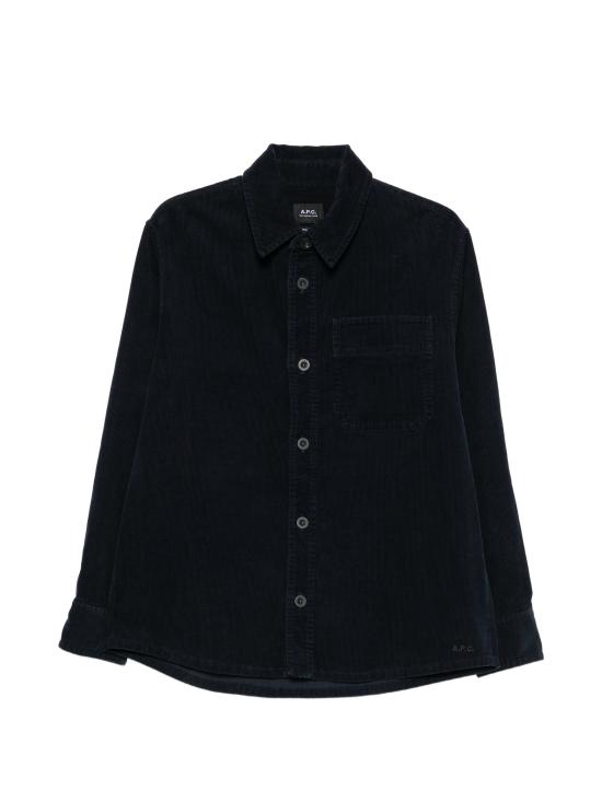 26FW 아페쎄 X 아식스 긴팔 셔츠 COHQWH02810 IAKDARKNAVY
