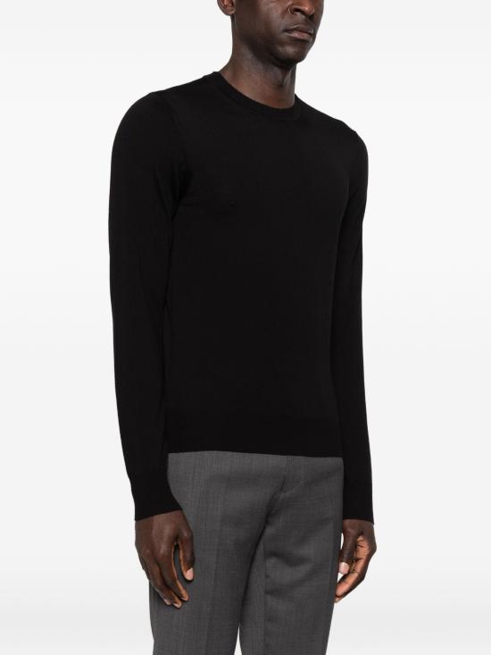 26FW 엠포리오 아르마니 스웨터 EM005803AF25400 UC001BLACKBEA - EMPORIO ARMANI