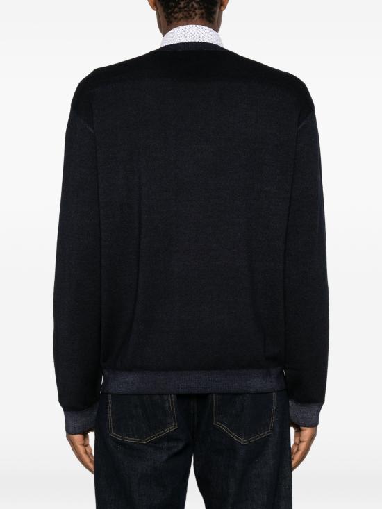 26FW 엠포리오 아르마니 스웨터 EM006263AF29805 UB109DARKNAVY - EMPORIO ARMANI