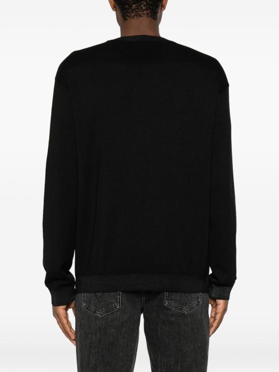 26FW 엠포리오 아르마니 스웨터 EM006263AF29805 UC001BLACK - EMPORIO ARMANI