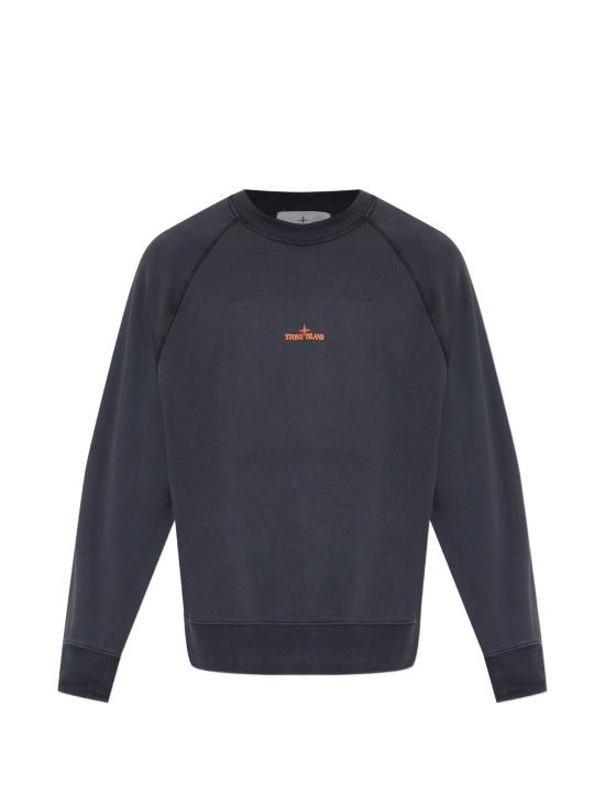 26FW 스톤 아일랜드 오가닉 코튼 플리스 오버사이즈핏 크루넥 스웨트셔츠 L2S156100008S0466 V002ABLUENAVY