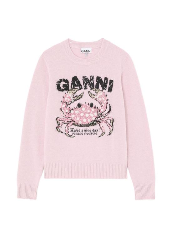 26FW 가니 스웨터 A1150008 868CHALKPINK