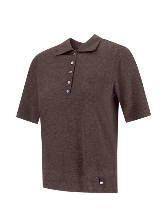26FW 에르노 폴로 티셔츠 JPL0004DR52147 8800MARRONE - HERNO