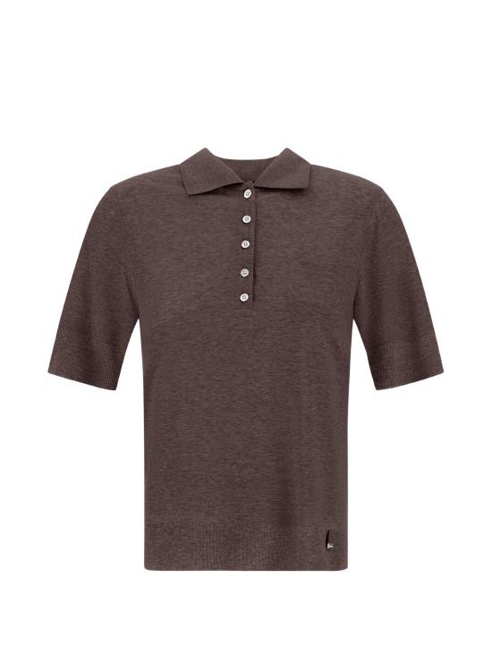 26FW 에르노 폴로 티셔츠 JPL0004DR52147 8800MARRONE