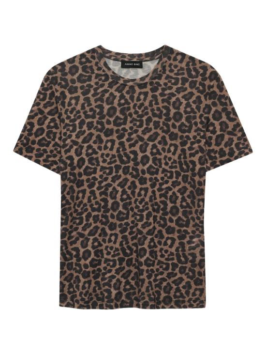 26FW 애니빙 반팔 티셔츠 A0812303MTL59 BLACKANDBROWN