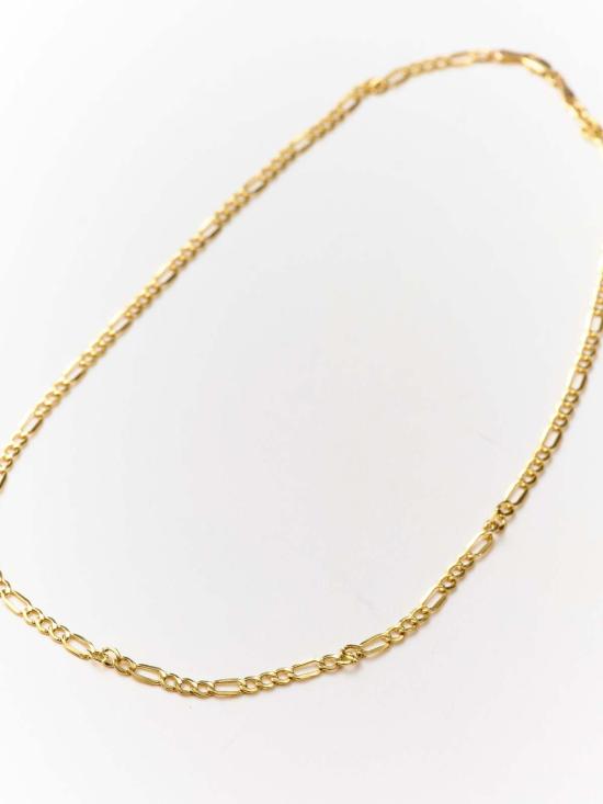  Their Studios 네크리스 Harlow Figaro 체인 목걸이 14K 솔리드 골드 - OTHER BRANDS