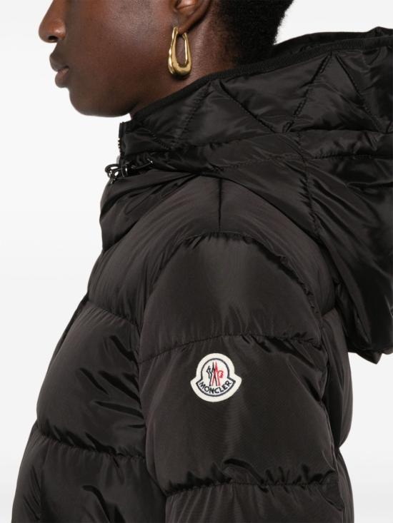 26FW 몽클레어 아보세트 후드 롱 다운 재킷 1C00042 539ZD 999 BLACK DOM - MONCLER