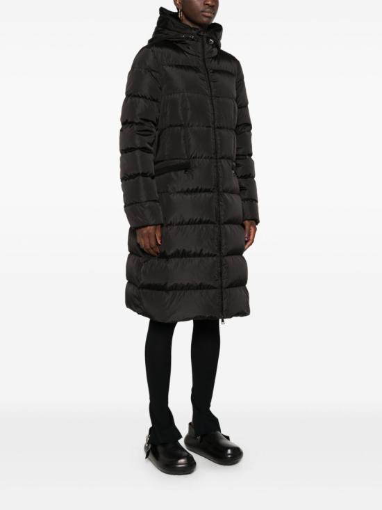 26FW 몽클레어 아보세트 후드 롱 다운 재킷 1C00042 539ZD 999 BLACK DOM - MONCLER