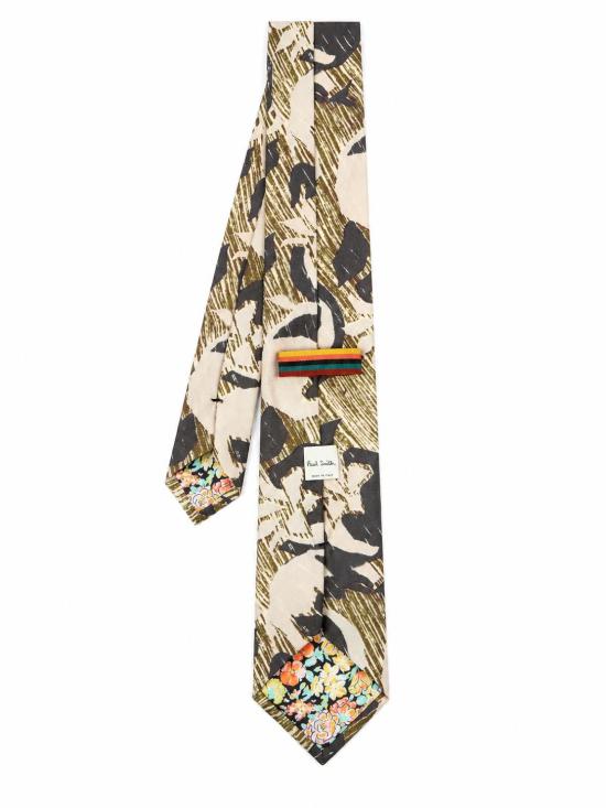 26FW 폴 스미스 넥타이 M1A0TIEWT436 30 GREEN - PAUL SMITH