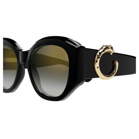 까르띠에 선글라스 CT0502S 001 Black - CARTIER