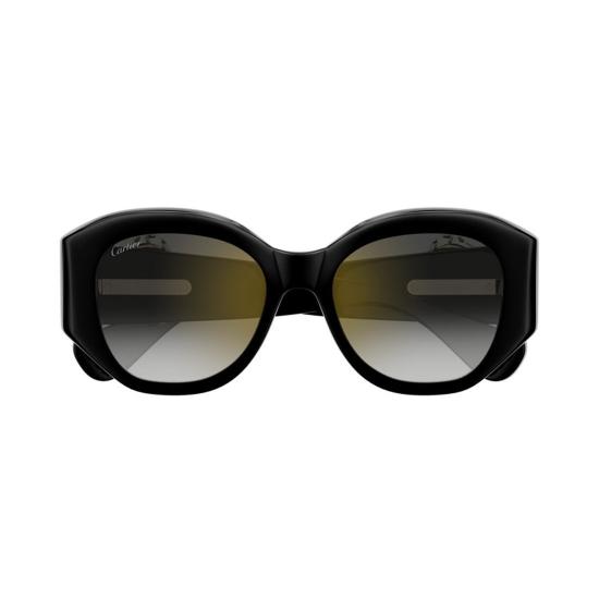  까르띠에 선글라스 CT0502S 001 Black - CARTIER