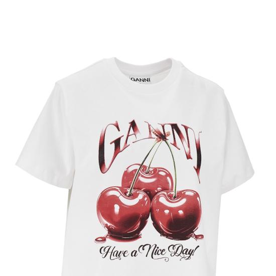 26FW 가니 탑 T4004 White - GANNI