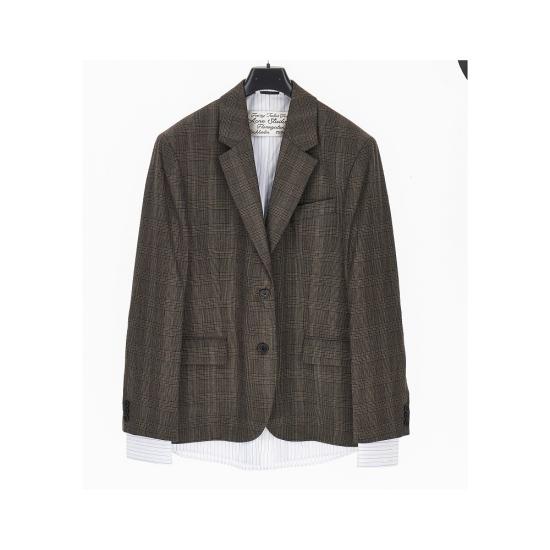 26FW 아크네 스튜디오 수트 자켓 AH0353 Brown - ACNE STUDIOS