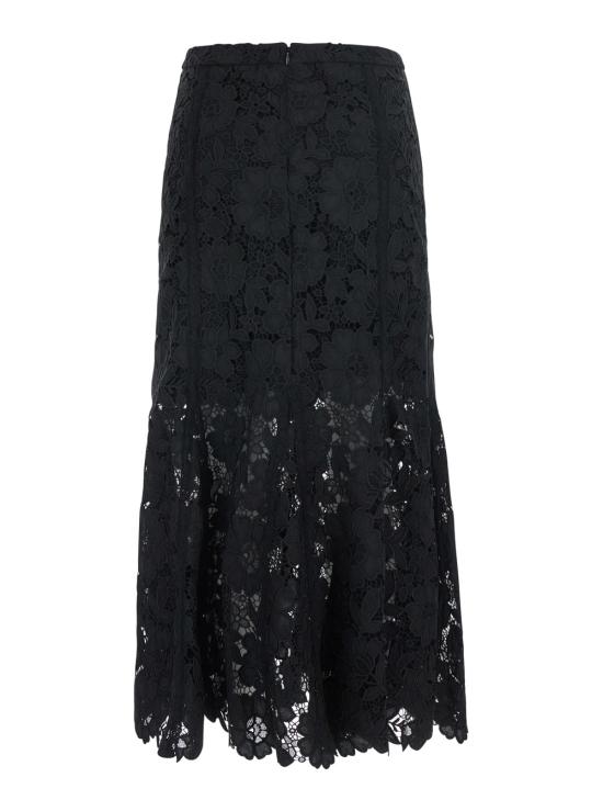 26FW 셀프 포트레이트 롱 스커트 AW26049MSKBBLACK - SELF PORTRAIT