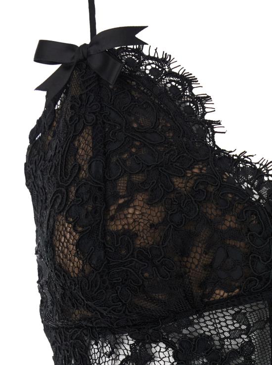 26FW 셀프 포트레이트 롱 원피스 AW26023MABBLACK - SELF PORTRAIT