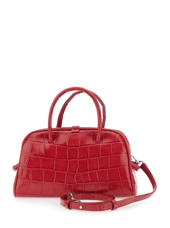 26FW 자크뮈스 TURISMO 투리스모 소프트 스몰 볼링 토트벡 BAW00416AC07A20470 Red - JACQUEMUS
